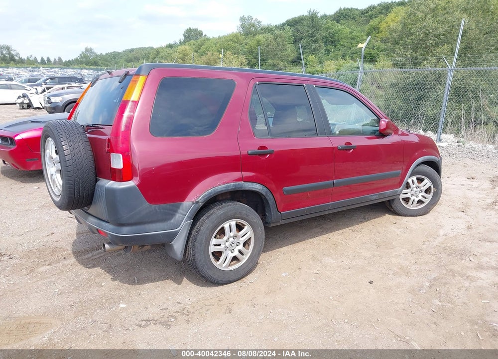 2004 HONDA CR-V EX VIN: JHLRD78864C033297