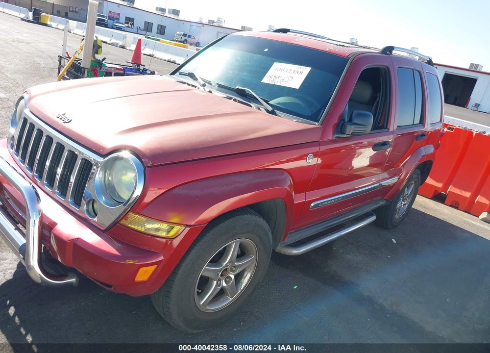 2006 JEEP LIBERTY LIMITED EDITION VIN: 1J4GL58KX6W191175