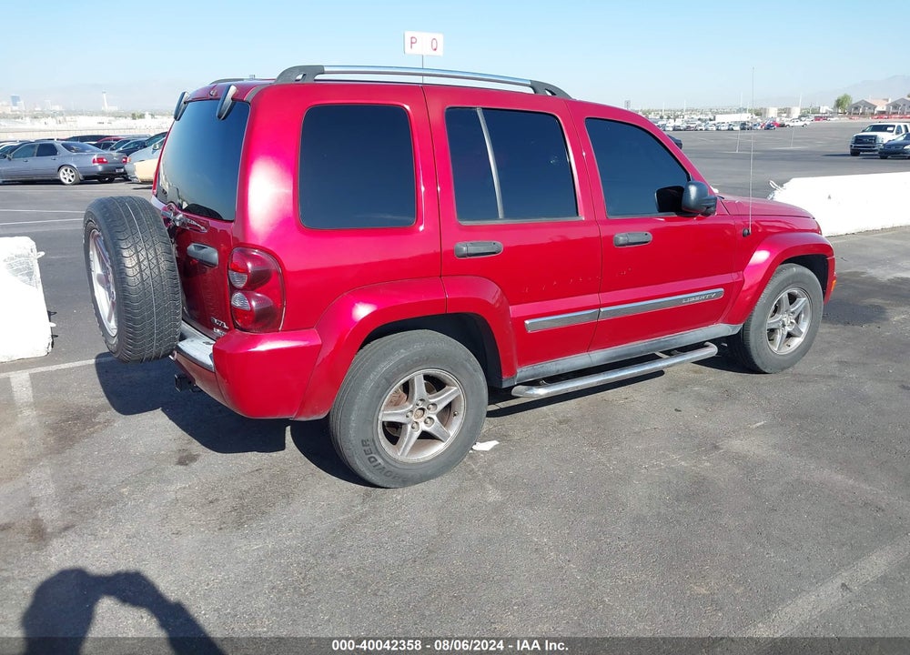 2006 JEEP LIBERTY LIMITED EDITION VIN: 1J4GL58KX6W191175