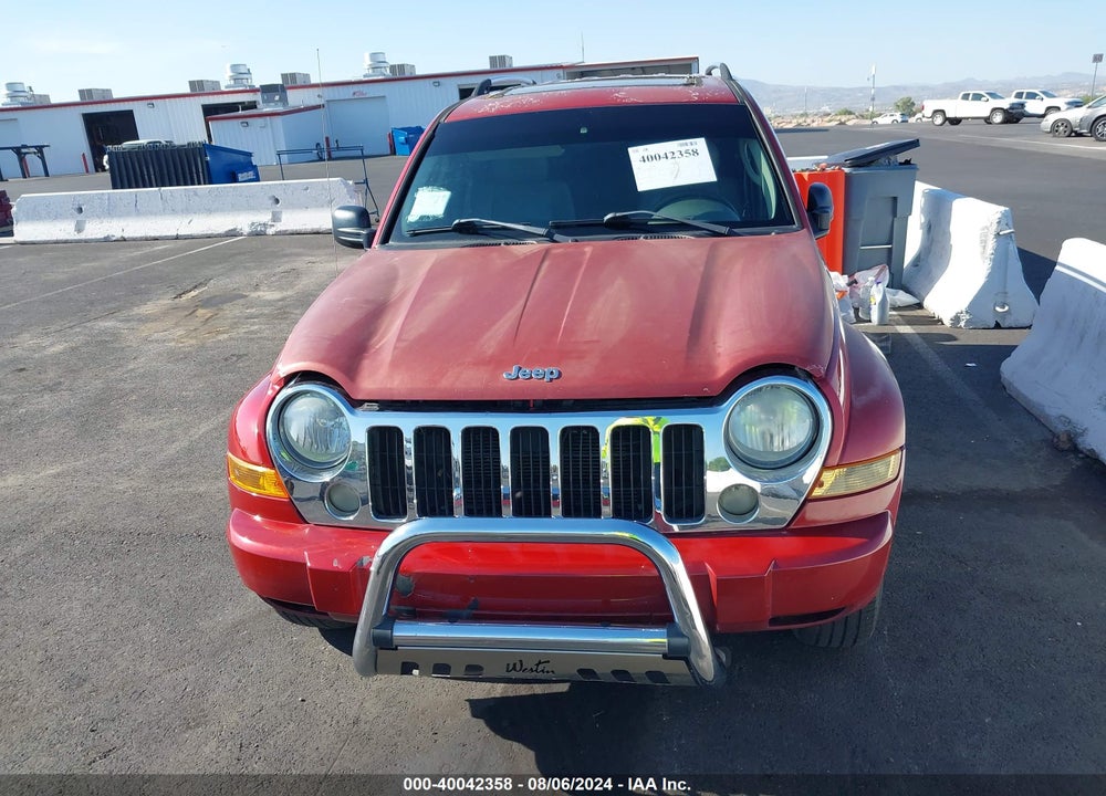 2006 JEEP LIBERTY LIMITED EDITION VIN: 1J4GL58KX6W191175