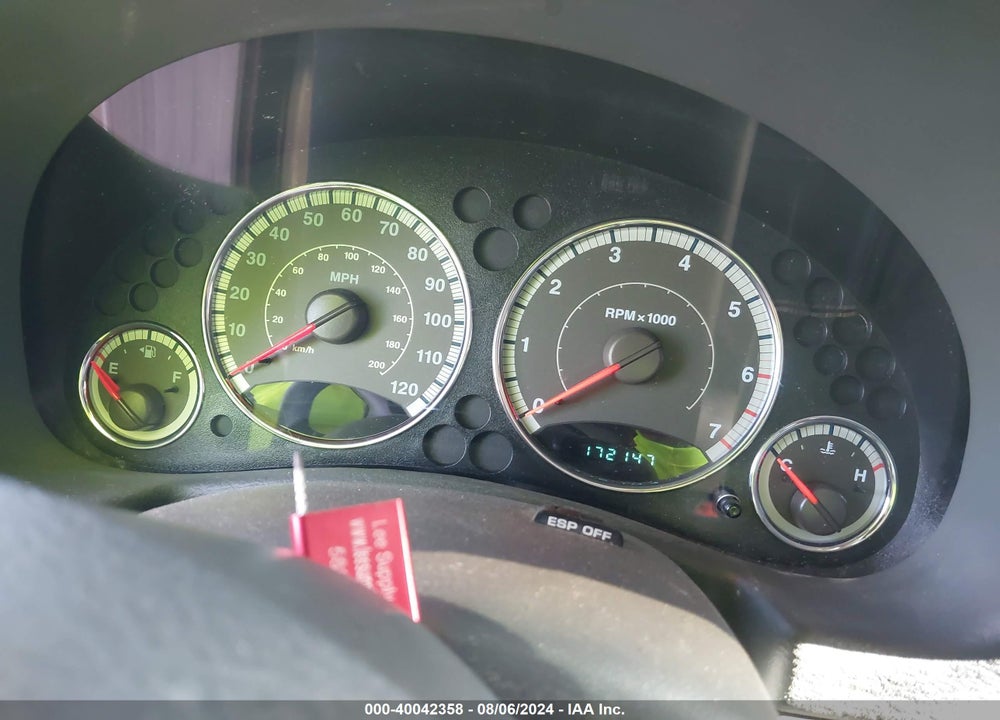2006 JEEP LIBERTY LIMITED EDITION VIN: 1J4GL58KX6W191175