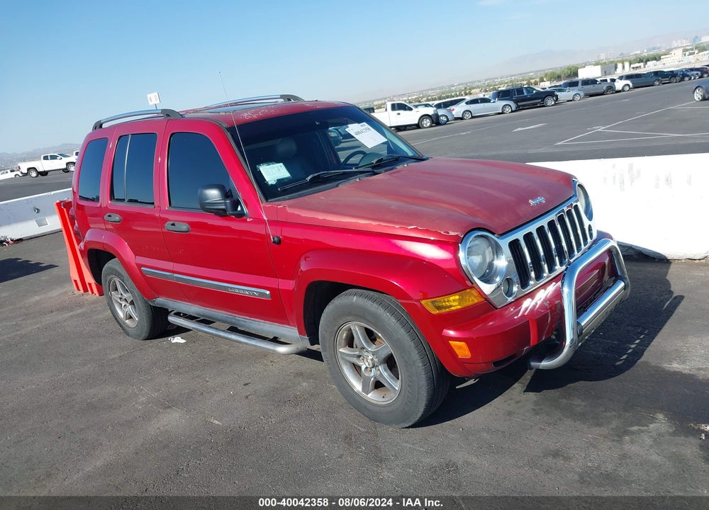 2006 JEEP LIBERTY LIMITED EDITION VIN: 1J4GL58KX6W191175