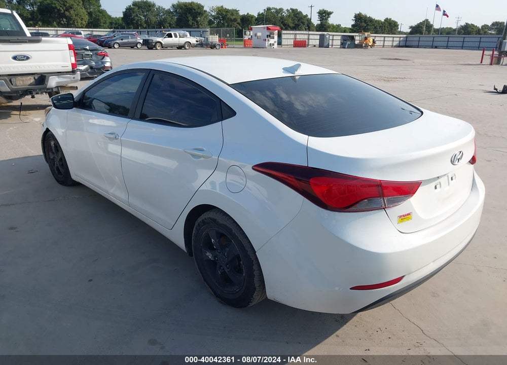2014 HYUNDAI ELANTRA SE VIN: 5NPDH4AE9EH508070