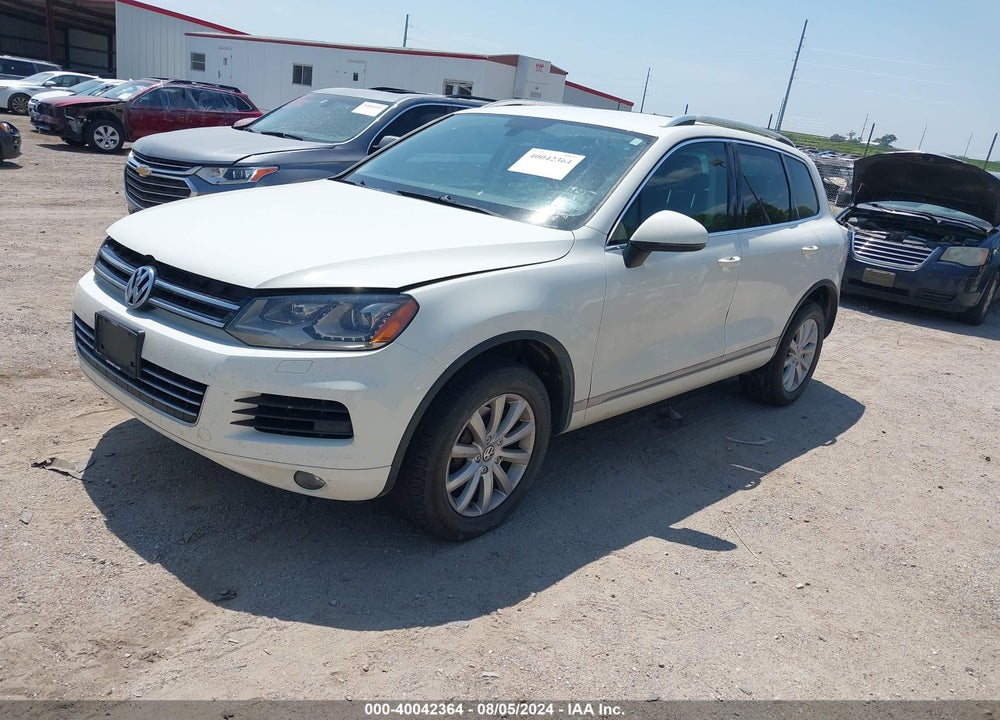 2012 VOLKSWAGEN TOUAREG VR6 SPORT VIN: WVGFF9BP3CD001949