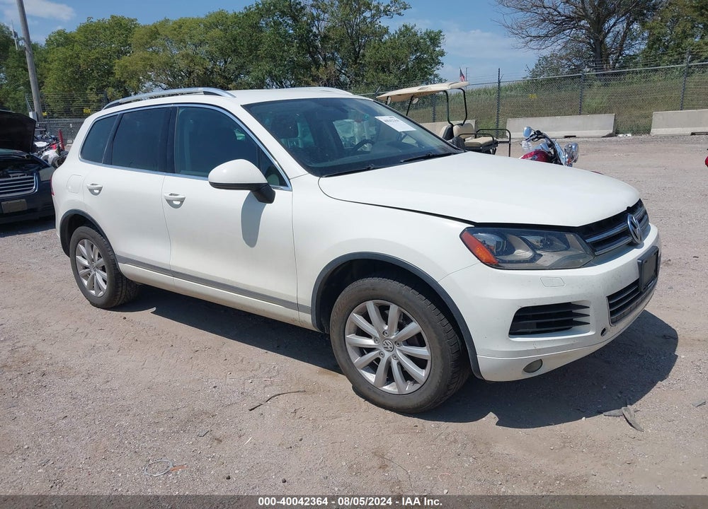 2012 VOLKSWAGEN TOUAREG VR6 SPORT VIN: WVGFF9BP3CD001949