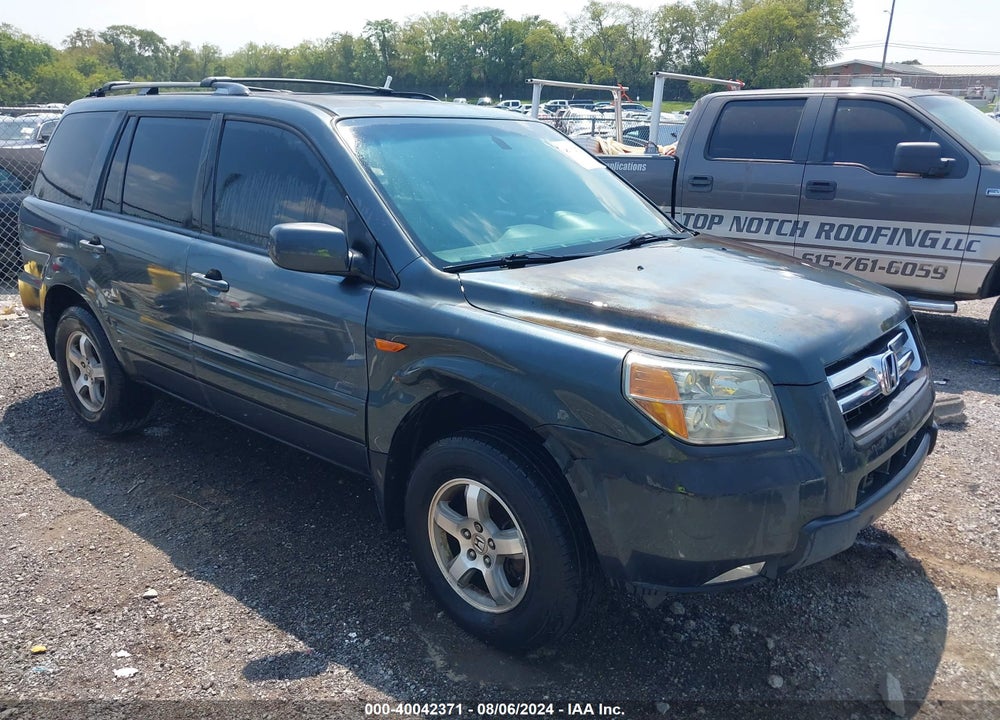 2006 HONDA PILOT EX-L VIN: 5FNYF18756B021901