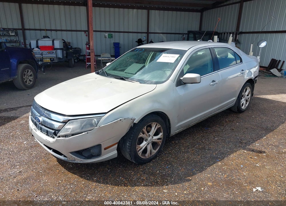 2012 FORD FUSION SE VIN: 3FAHP0HA4CR232249