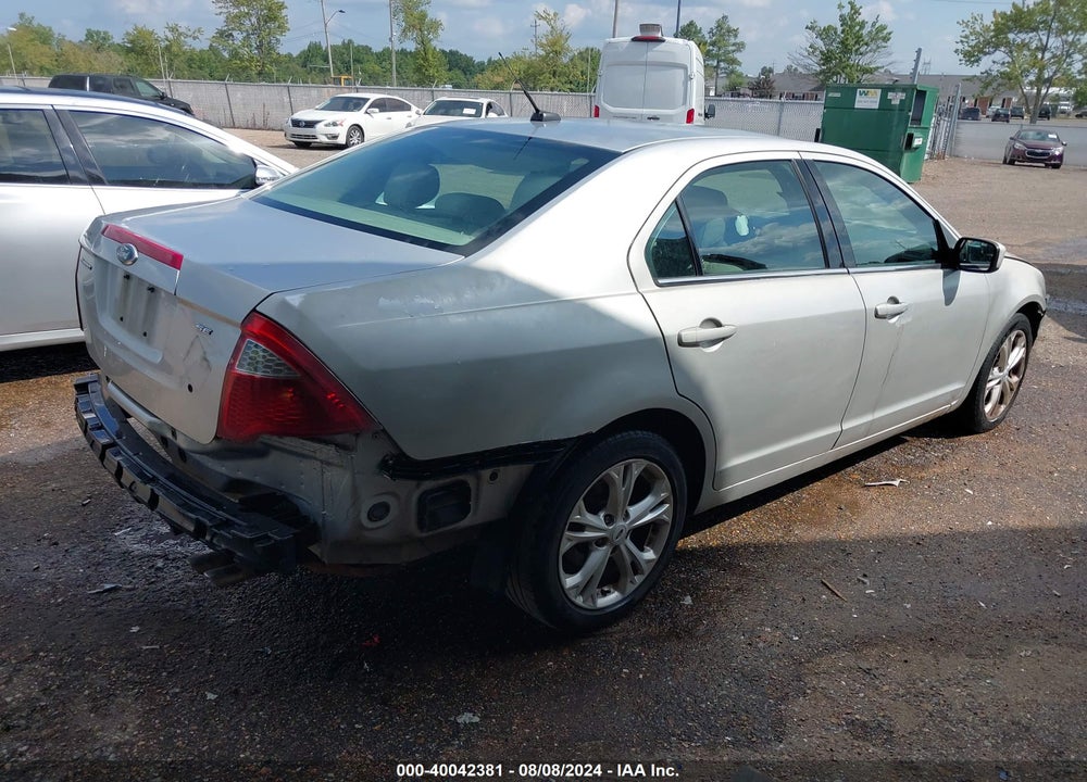 2012 FORD FUSION SE VIN: 3FAHP0HA4CR232249
