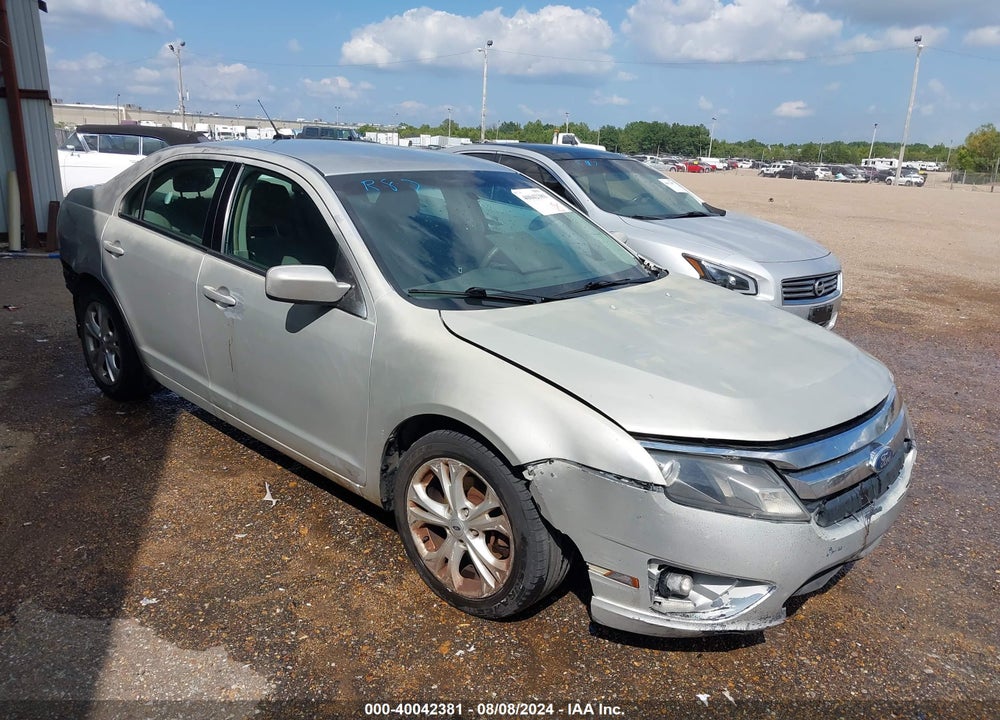 2012 FORD FUSION SE VIN: 3FAHP0HA4CR232249