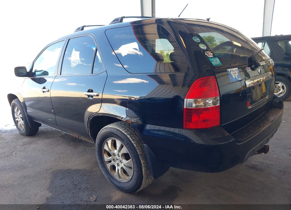 2003 ACURA MDX VIN: 2HNYD18893H542957