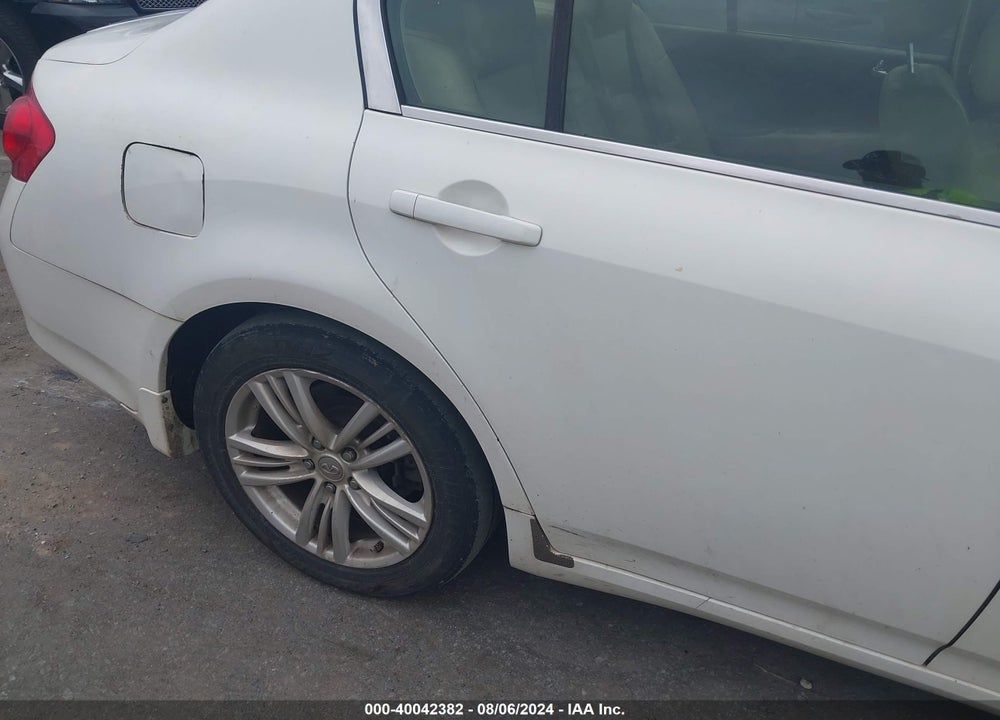 2012 INFINITI G37 JOURNEY VIN: JN1CV6AP7CM933763
