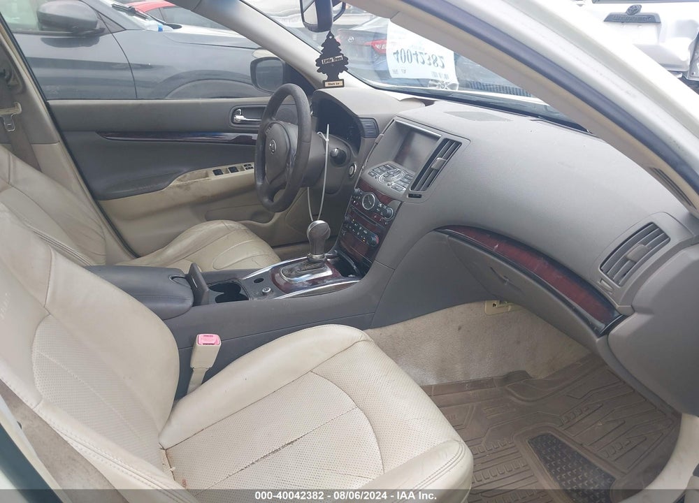 2012 INFINITI G37 JOURNEY VIN: JN1CV6AP7CM933763