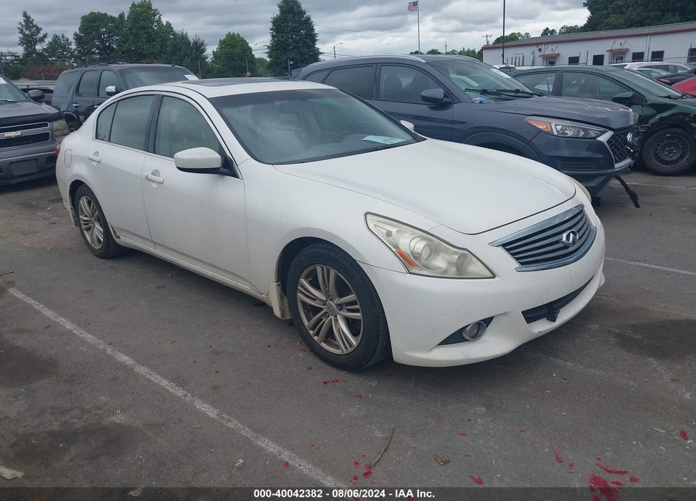 2012 INFINITI G37 JOURNEY VIN: JN1CV6AP7CM933763