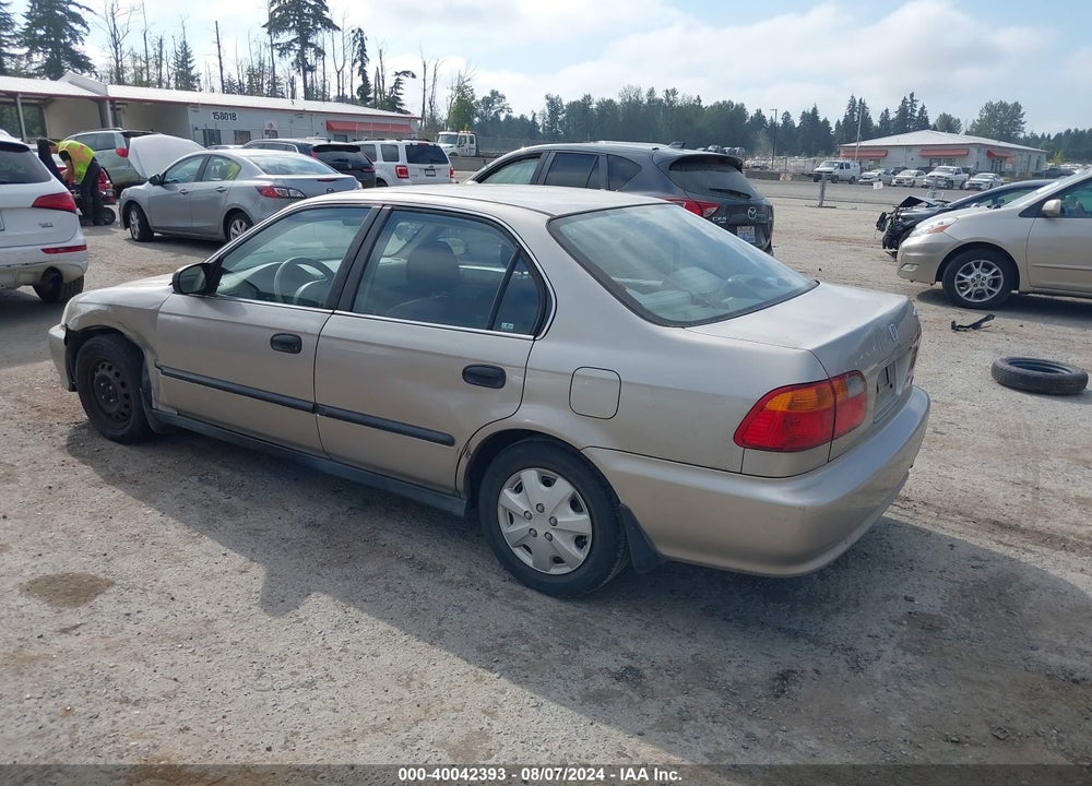 2000 HONDA CIVIC LX VIN: 1HGEJ6671YL049892