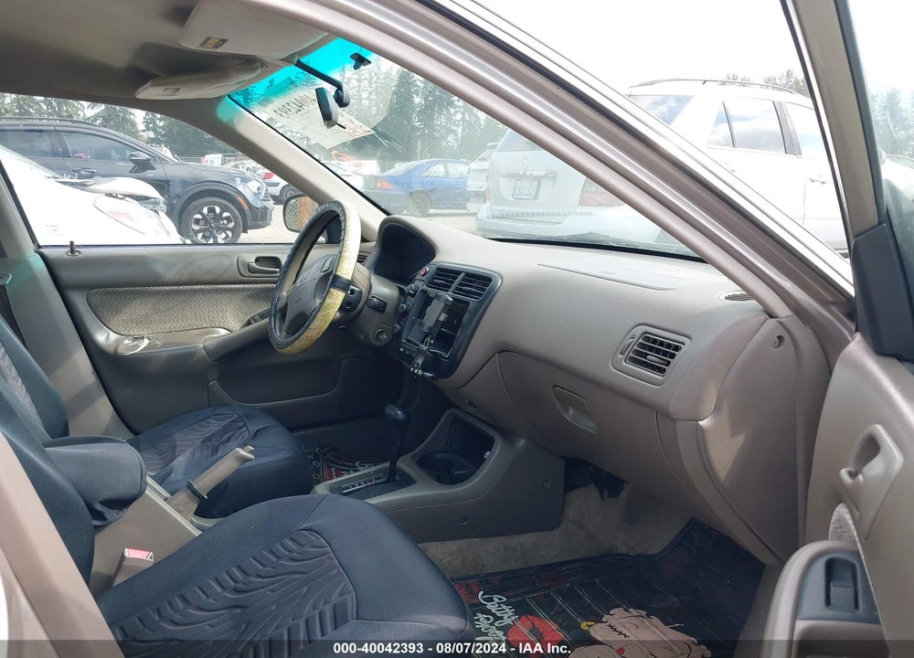 2000 HONDA CIVIC LX VIN: 1HGEJ6671YL049892