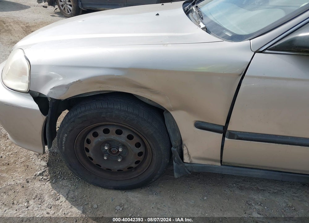 2000 HONDA CIVIC LX VIN: 1HGEJ6671YL049892