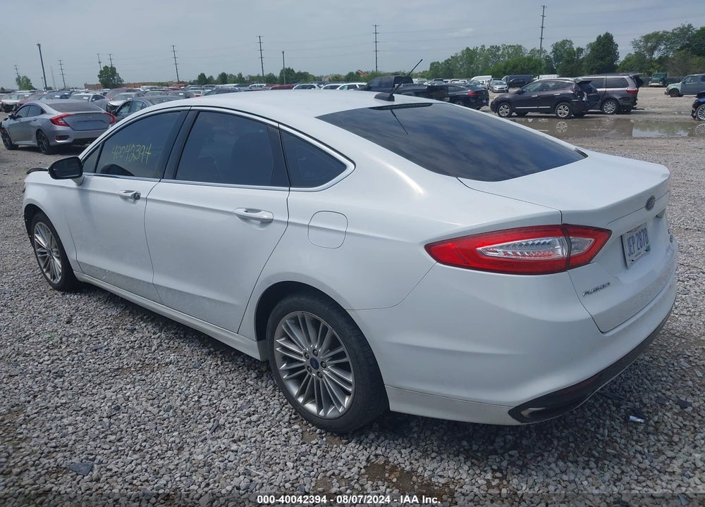 2014 FORD FUSION SE VIN: 3FA6P0H97ER186593