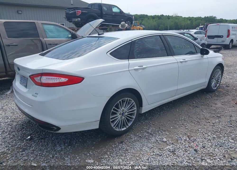 2014 FORD FUSION SE VIN: 3FA6P0H97ER186593