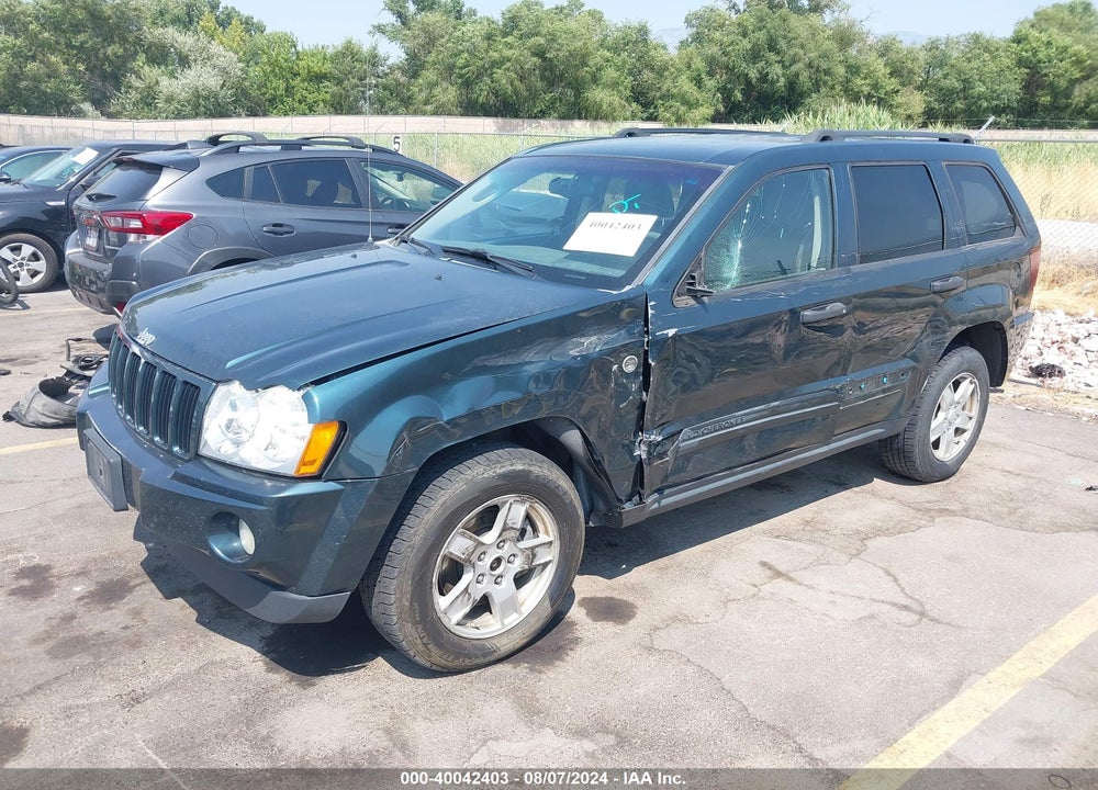 2005 JEEP GRAND CHEROKEE LAREDO VIN: 1J4HR48N45C618339