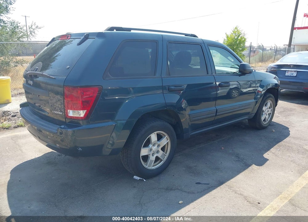 2005 JEEP GRAND CHEROKEE LAREDO VIN: 1J4HR48N45C618339