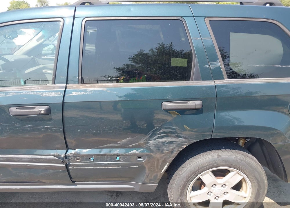 2005 JEEP GRAND CHEROKEE LAREDO VIN: 1J4HR48N45C618339