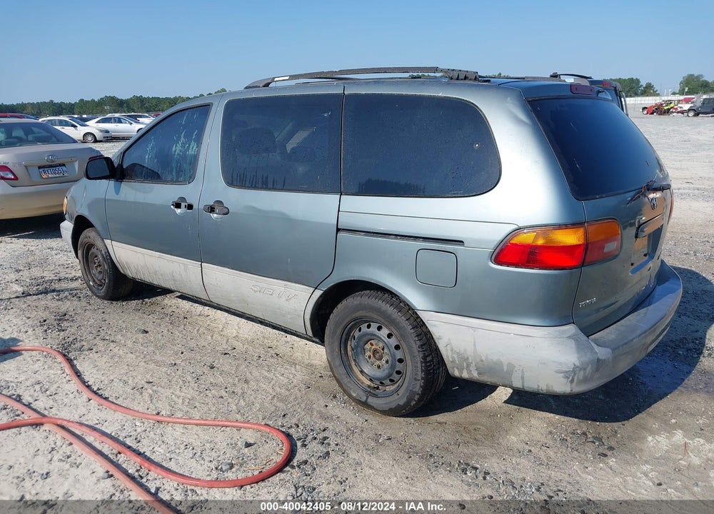 2000 TOYOTA SIENNA LE VIN: 4T3ZF13CXYU291177