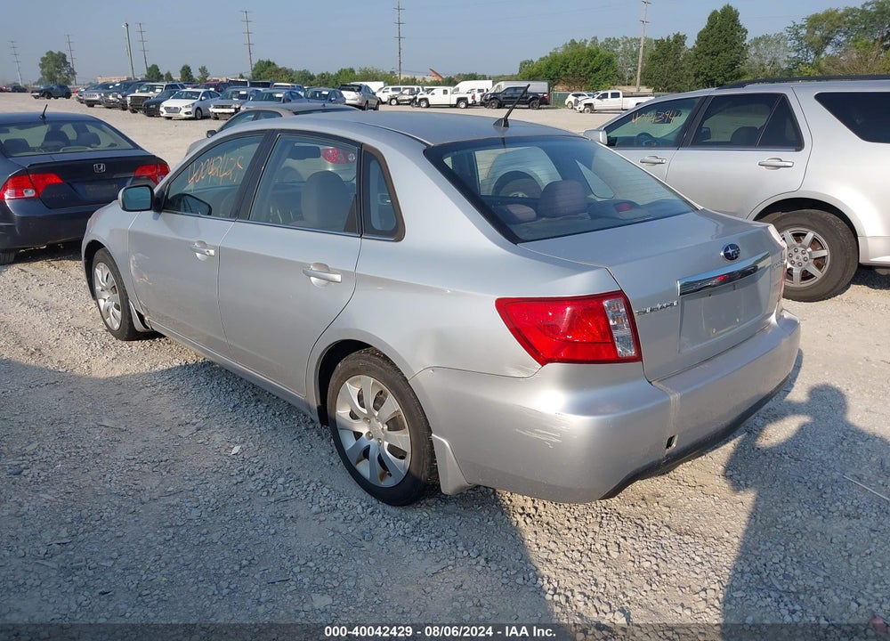 2009 SUBARU IMPREZA 2.5I VIN: JF1GE61619H520380