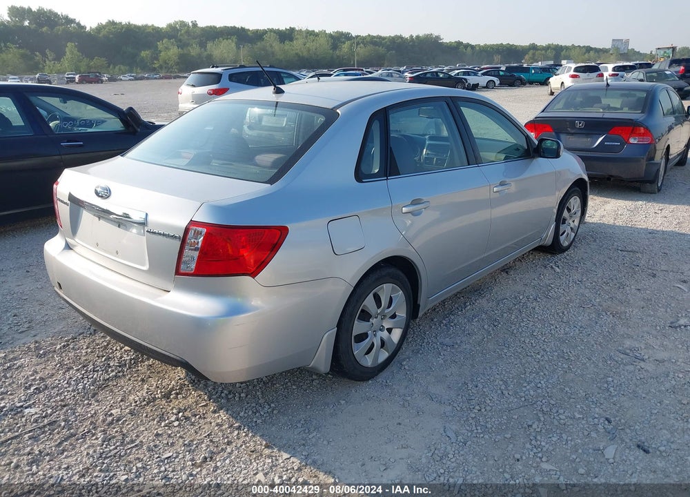 2009 SUBARU IMPREZA 2.5I VIN: JF1GE61619H520380