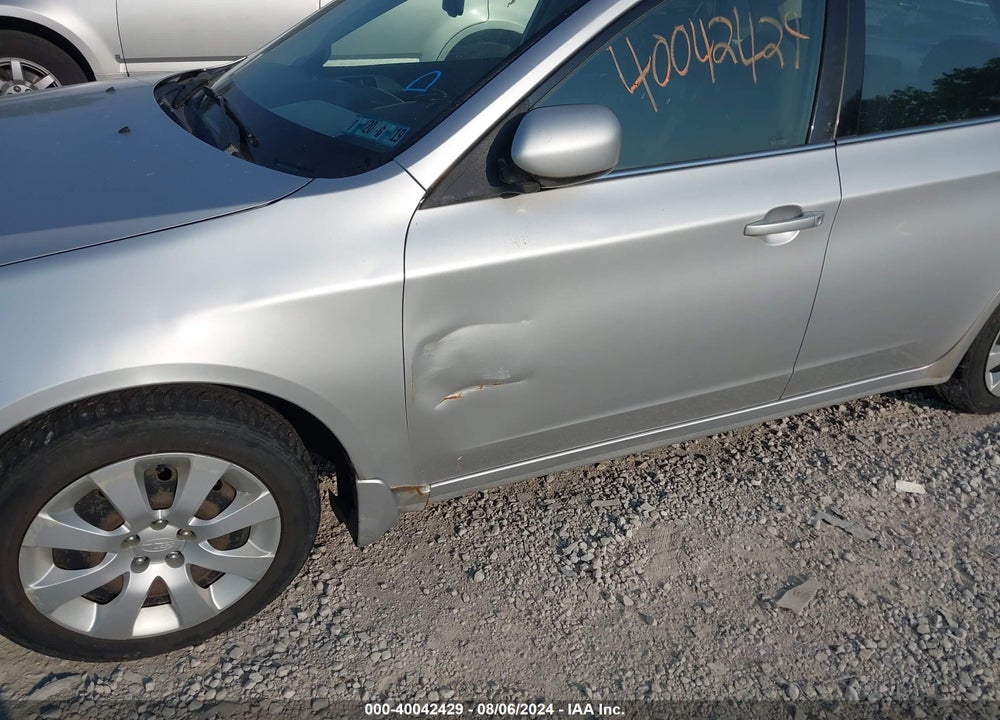2009 SUBARU IMPREZA 2.5I VIN: JF1GE61619H520380