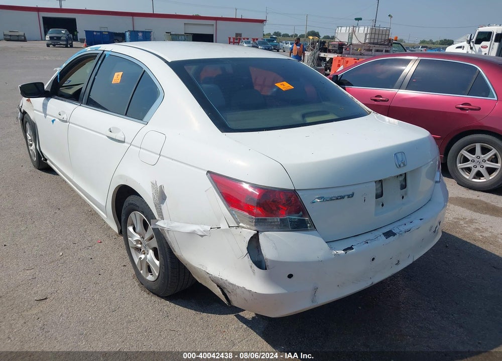 2008 HONDA ACCORD 2.4 LX-P VIN: JHMCP26418C038859