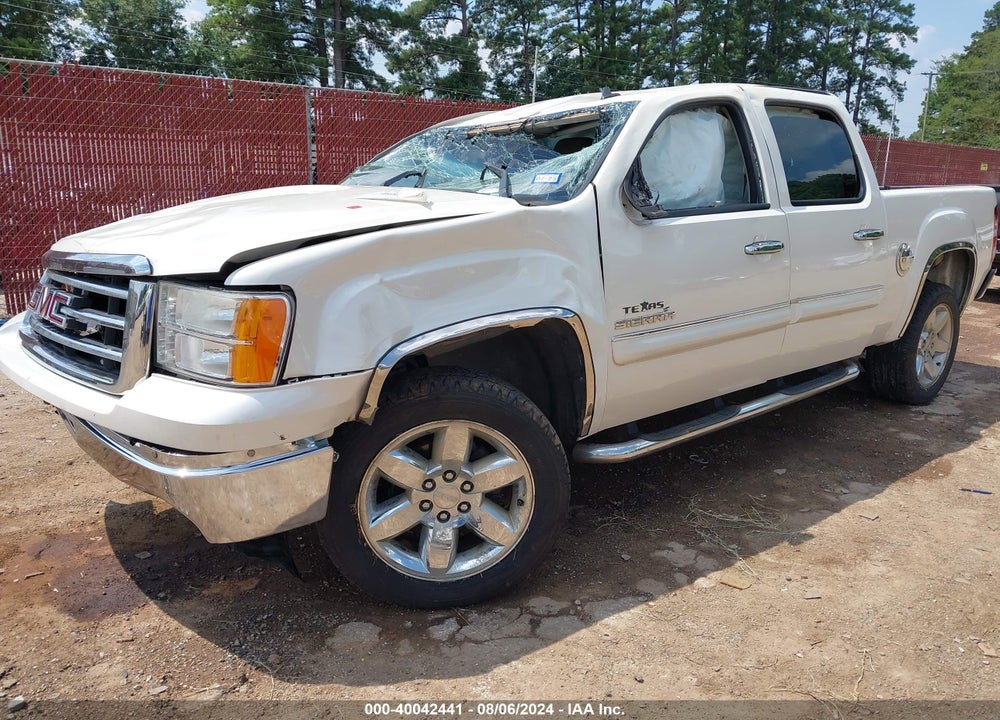 2013 GMC SIERRA 1500 SLE VIN: 3GTP1VE03DG336485