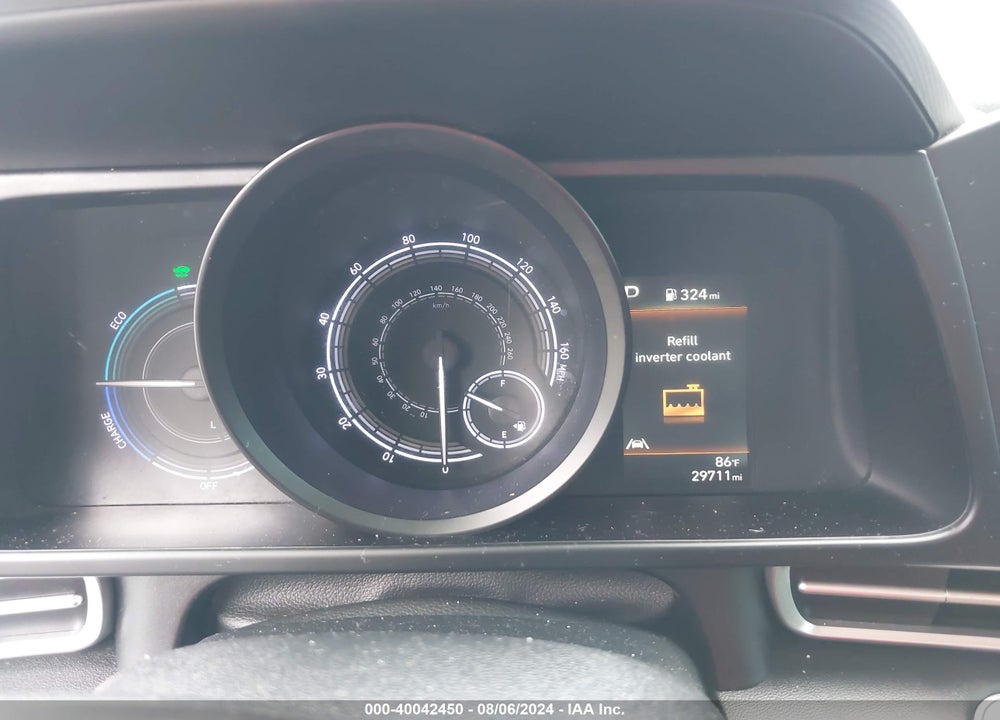 2022 HYUNDAI ELANTRA HYBRID BLUE VIN: KMHLM4AJ5NU018280