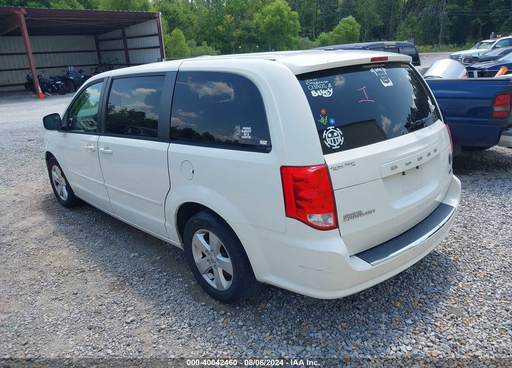 2013 DODGE GRAND CARAVAN SE VIN: 2C4RDGBG2DR762532