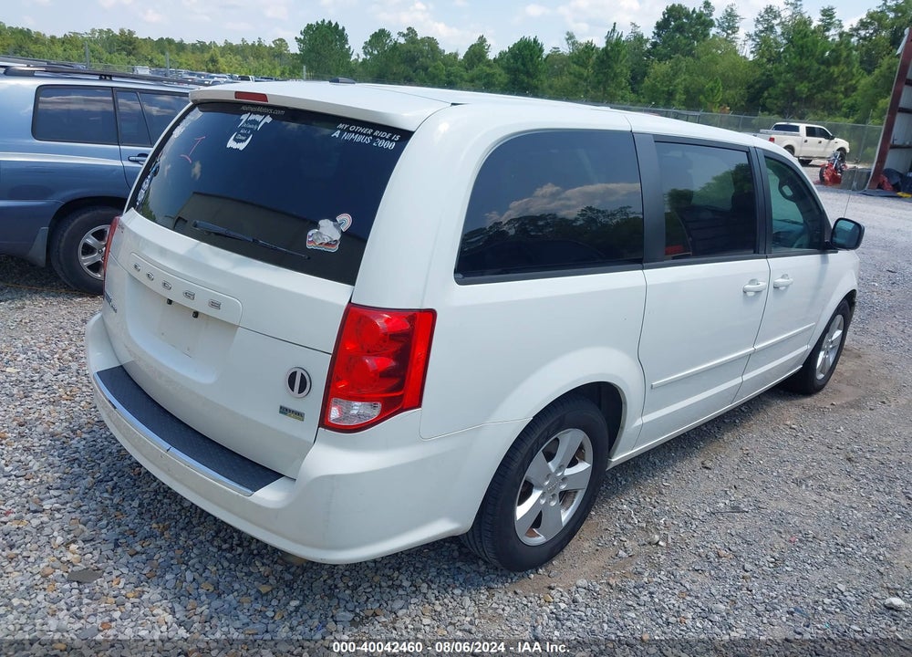 2013 DODGE GRAND CARAVAN SE VIN: 2C4RDGBG2DR762532
