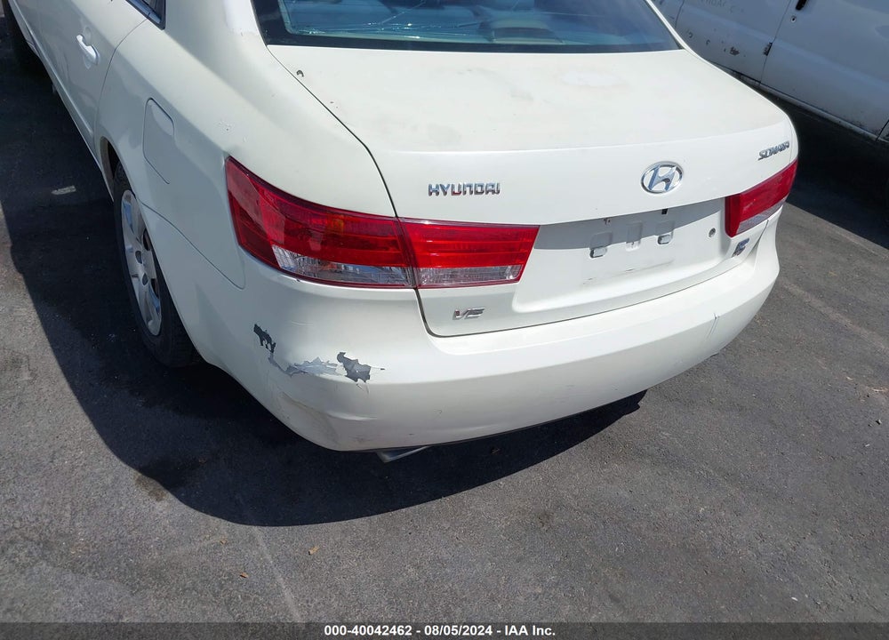 2008 HYUNDAI SONATA GLS V6 VIN: 5NPET46F48H330349