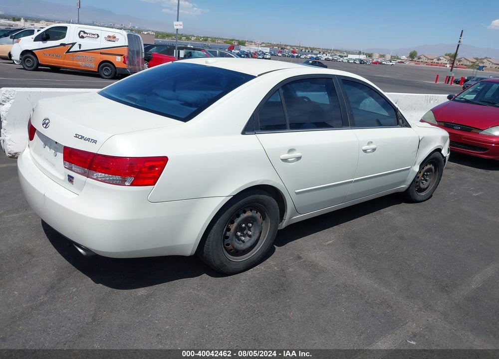 2008 HYUNDAI SONATA GLS V6 VIN: 5NPET46F48H330349