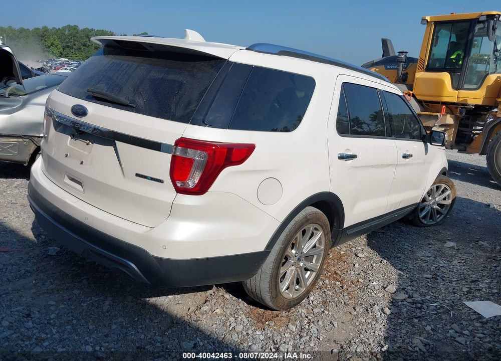 2016 FORD EXPLORER LIMITED VIN: 1FM5K7F87GGC13594