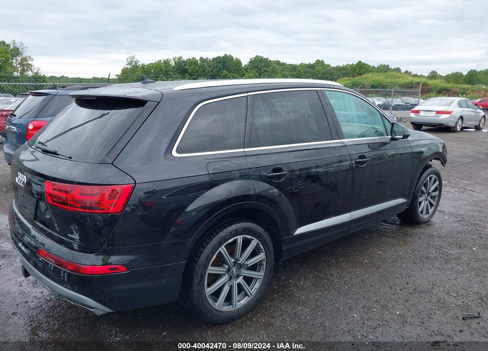 2018 AUDI Q7 2.0T PREMIUM VIN: WA1LHAF71JD014929