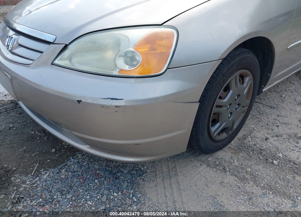 2001 HONDA CIVIC LX VIN: 2HGES16511H536124