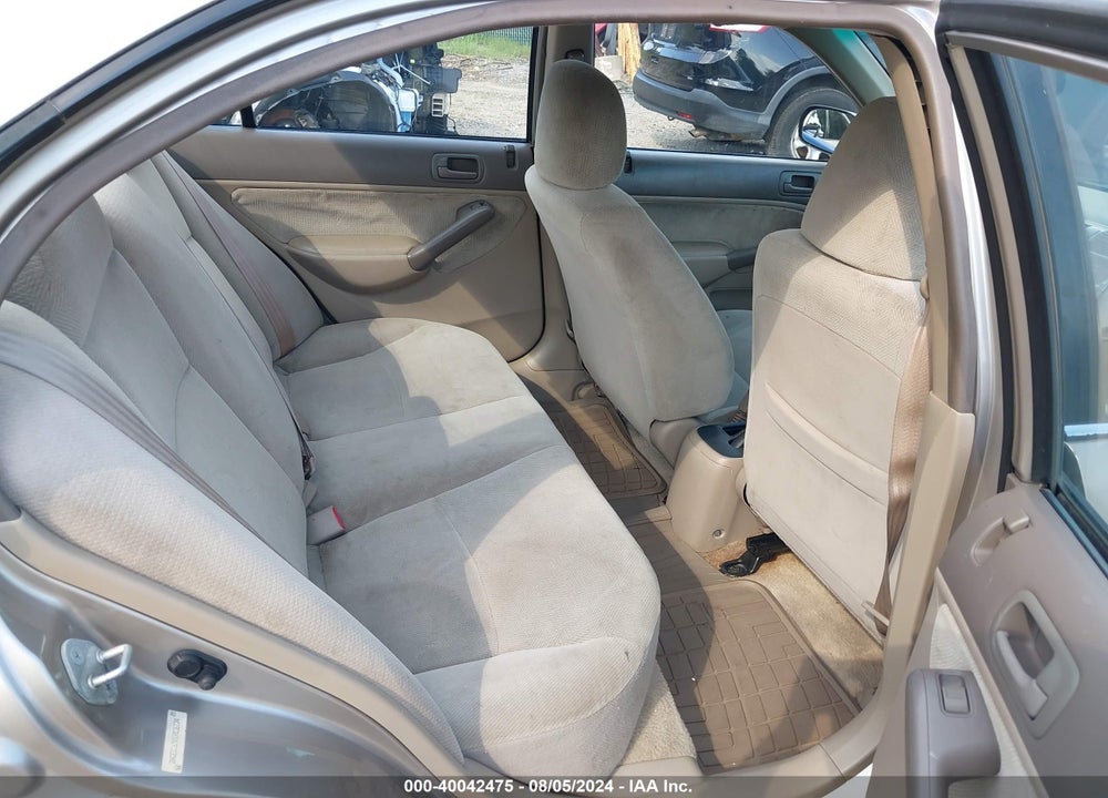 2001 HONDA CIVIC LX VIN: 2HGES16511H536124