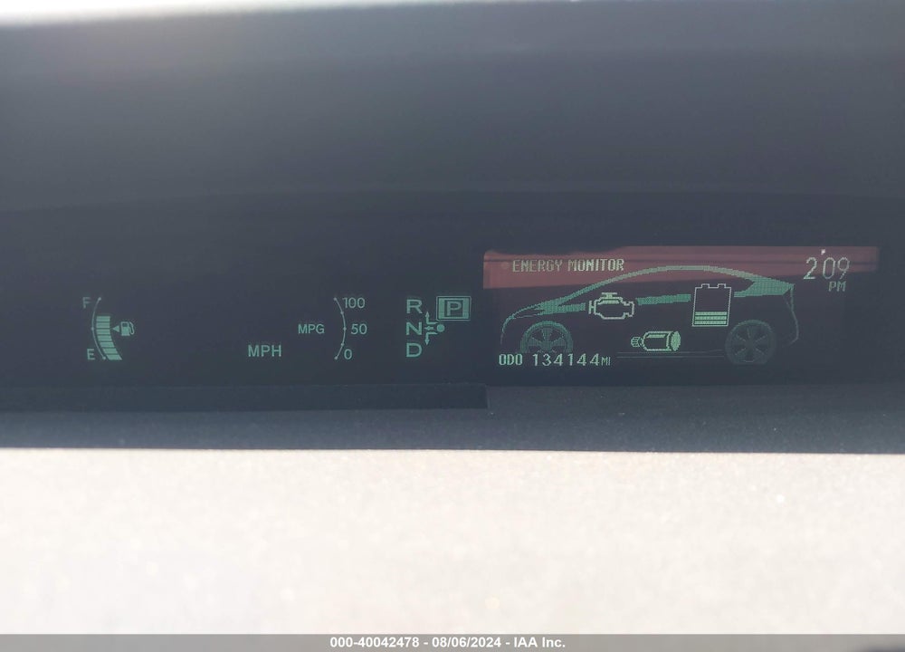 2010 TOYOTA PRIUS II VIN: JTDKN3DU5A1270880