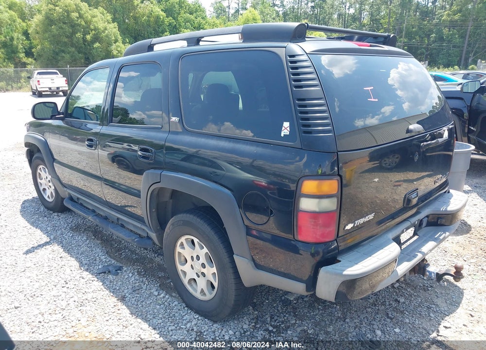 2005 CHEVROLET TAHOE Z71 VIN: 1GNEK13T15R116975