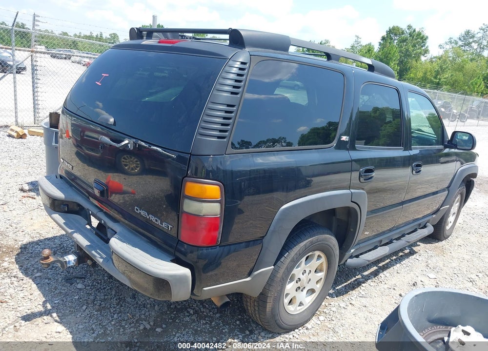 2005 CHEVROLET TAHOE Z71 VIN: 1GNEK13T15R116975
