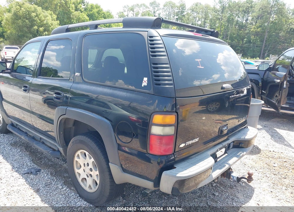 2005 CHEVROLET TAHOE Z71 VIN: 1GNEK13T15R116975