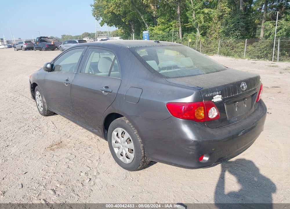 2009 TOYOTA COROLLA LE VIN: JTDBL40E19J021479