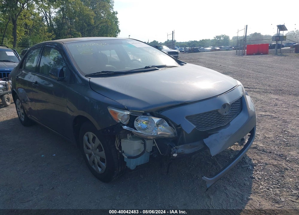 2009 TOYOTA COROLLA LE VIN: JTDBL40E19J021479