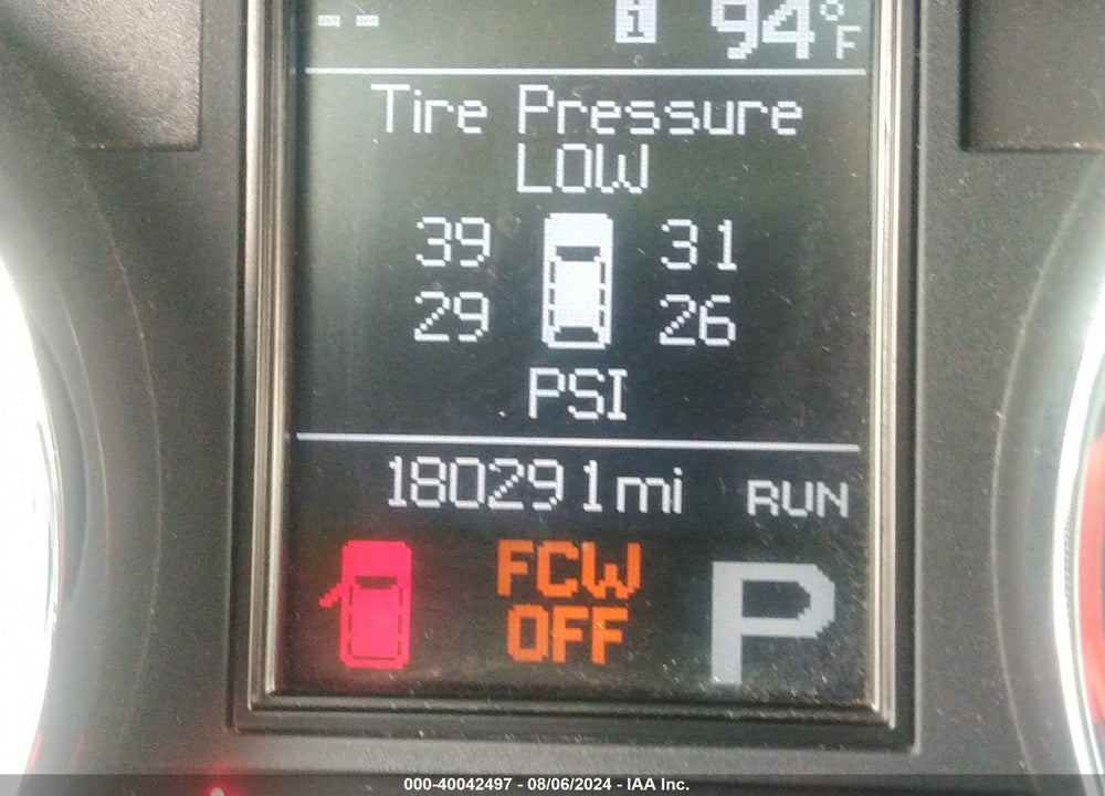 2012 DODGE DURANGO CITADEL VIN: 1C4RDJEG3CC104430