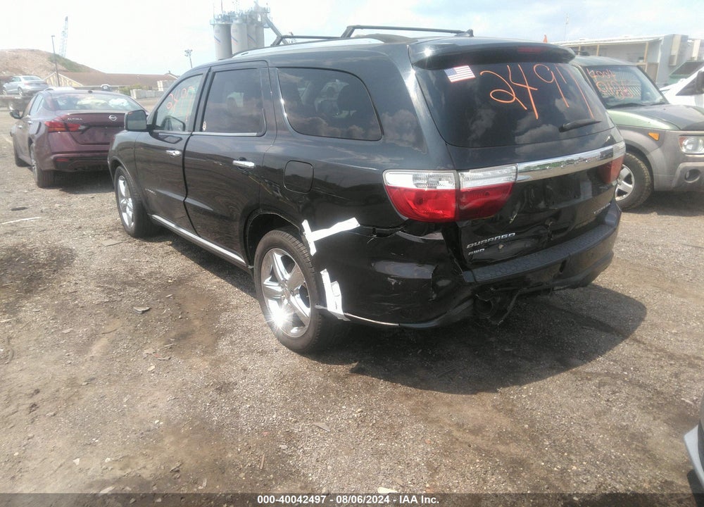 2012 DODGE DURANGO CITADEL VIN: 1C4RDJEG3CC104430