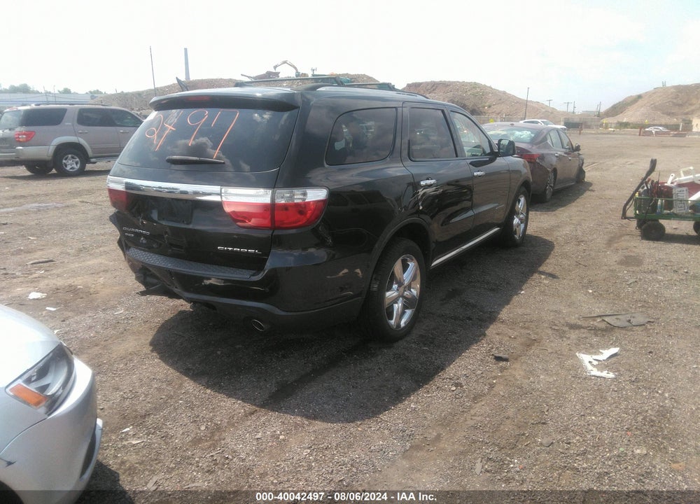 2012 DODGE DURANGO CITADEL VIN: 1C4RDJEG3CC104430