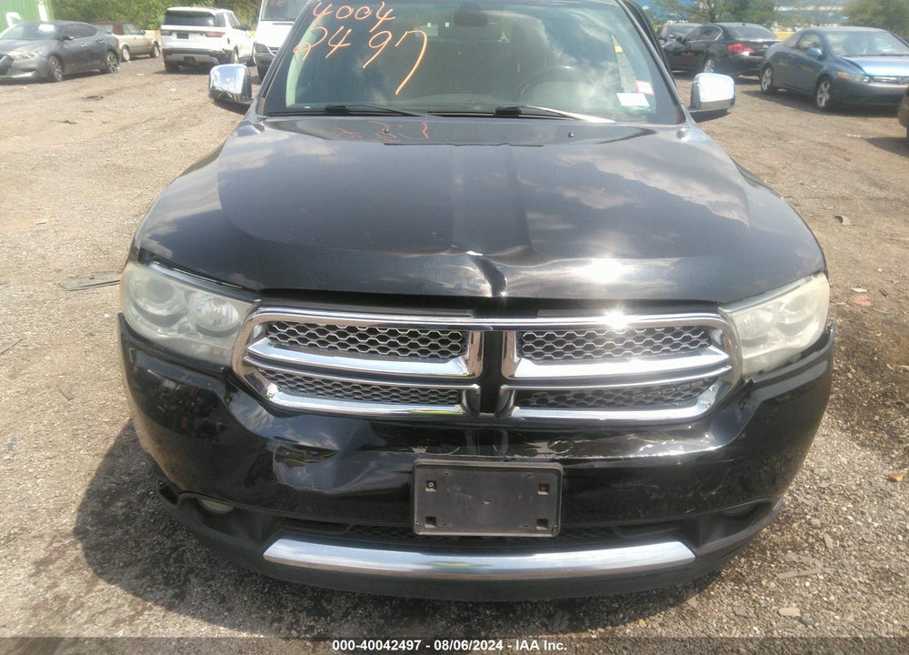2012 DODGE DURANGO CITADEL VIN: 1C4RDJEG3CC104430